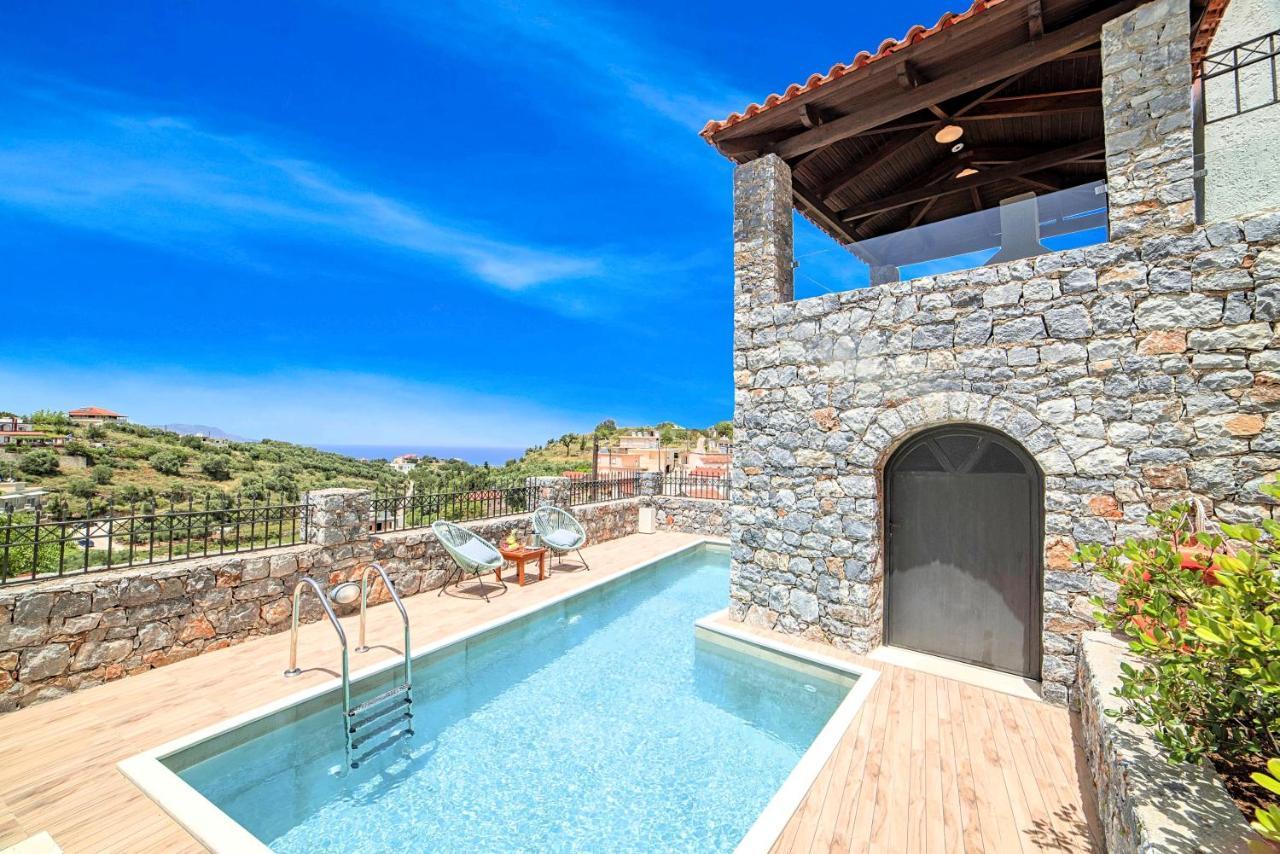 Acrothea Villa Heated Pool La Canea Exterior foto