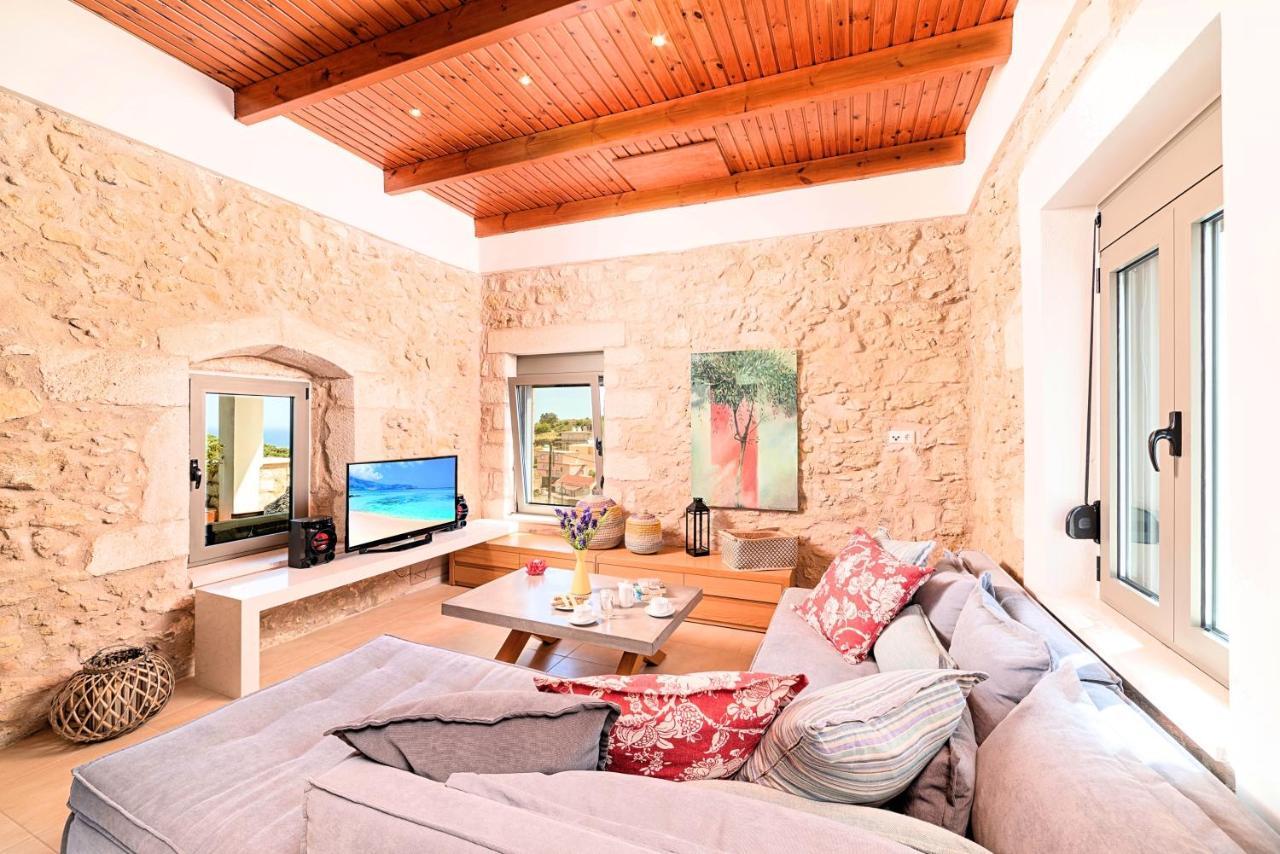 Acrothea Villa Heated Pool La Canea Exterior foto
