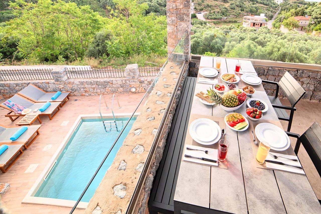 Acrothea Villa Heated Pool La Canea Exterior foto